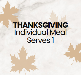 Thanksgiving Individual Meal